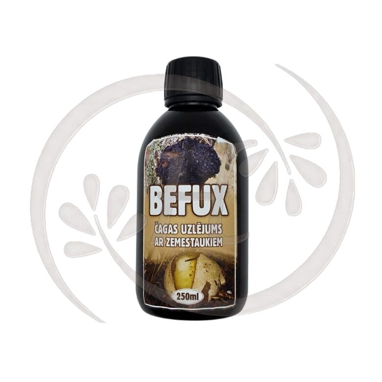 Befux čagas uzlējums ar zemestaukiem 250ml